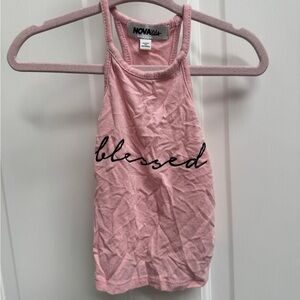 Nova Kids 12M Girls Pink Blessed Tank Top Blouse